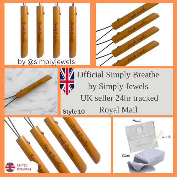 Bamboo & wax rope allergy friendly anxiety necklace style 10