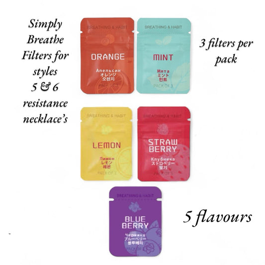 Simply Breathe flavour filters for styles 5 & 6